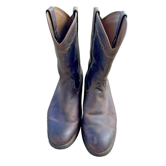 Men's Ariat Heritage Roper Western Boots Men’s Size 12D Cowboy Leather - Picture 3 of 16